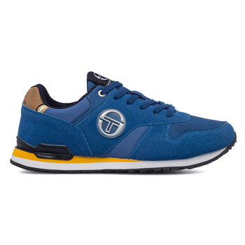 Sneakers azzurre da uomo con logo laterale Sergio Tacchini Thunder Active College Mx, Brand, SKU s323000293, Immagine 0